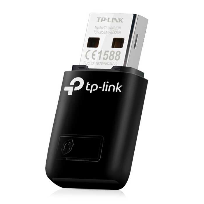 Беспроводной USB адаптер TP-LINK TL-WN823N N300 Мини Wi-Fi USB-адаптер