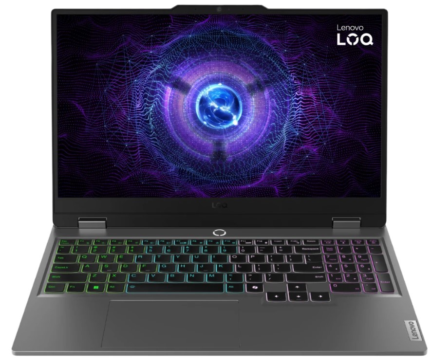 Ноутбук Lenovo LOQ GAMING (Intel Core i5 12450HX 2.4GHz/15.6"/1920x1080 IPS 144Hz/16Gb/512Gb SSD/NVIDIA GeForce RTX 3050 6Gb/W11HSL/Grey/RUkb)