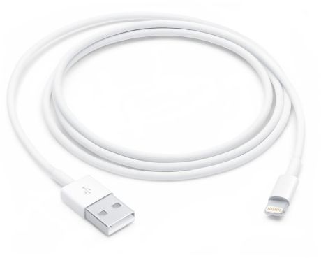 Кабель Apple Lightning - USB, (MFI), 1 метр, Белый