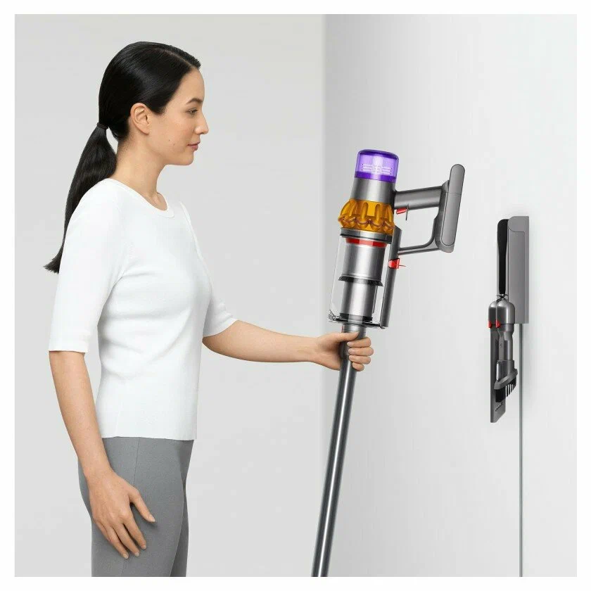 Пылесос Dyson V15s Detect Submarine UK, yellow/nickel