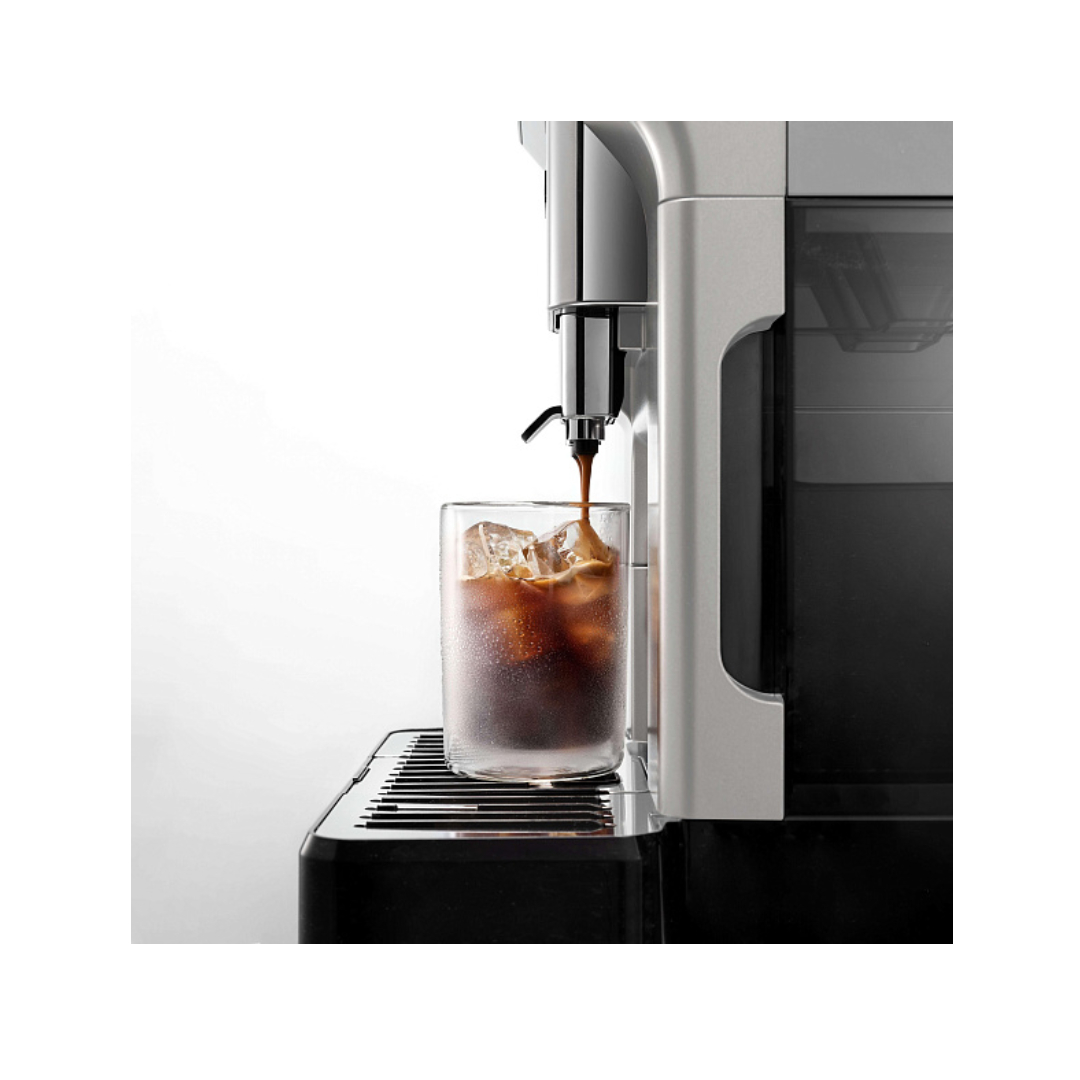 Кофемашина DeLonghi Eletta Explore ECAM450.65.G (кофе зерновой, молотый/ 1450 Вт/ 1.8 л/ автоматический капучинатор/ 11 напитков)