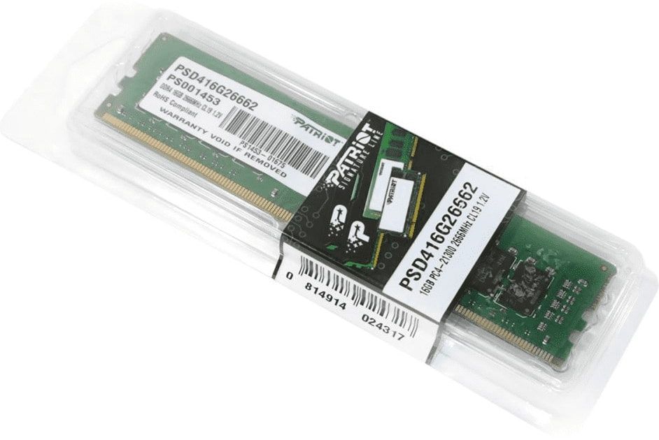 Память DDR4 4Gb 2666MHz Patriot PSD44G266681