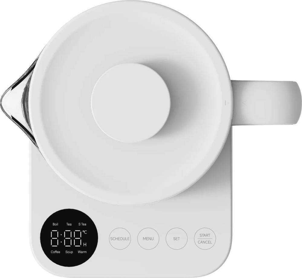 Чайник Xiaomi Multifunctional Kettle (800 Вт, 1.5л, стекло/металл) (BHR9118EU)