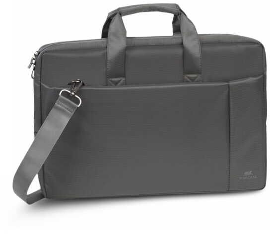 Сумка для ноутбука RivaCase 8251 grey 17.3", белый — Фото 1