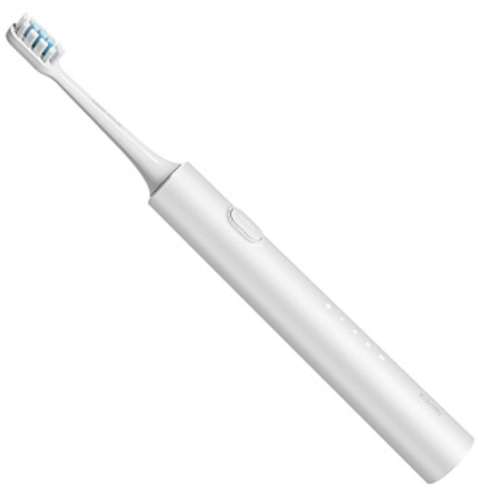 Зубная щетка Xiaomi Electric Toothbrush T302, белая (BHR7595GL), серебристый — Фото 3