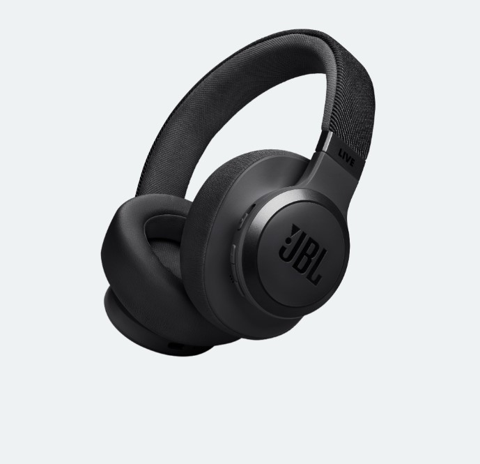 Беспроводные наушники с микрофоном JBL Live 770NC, Bluetooth, ANC, 20 Гц-20000 Гц, 32 Ом, 100 дБ, White