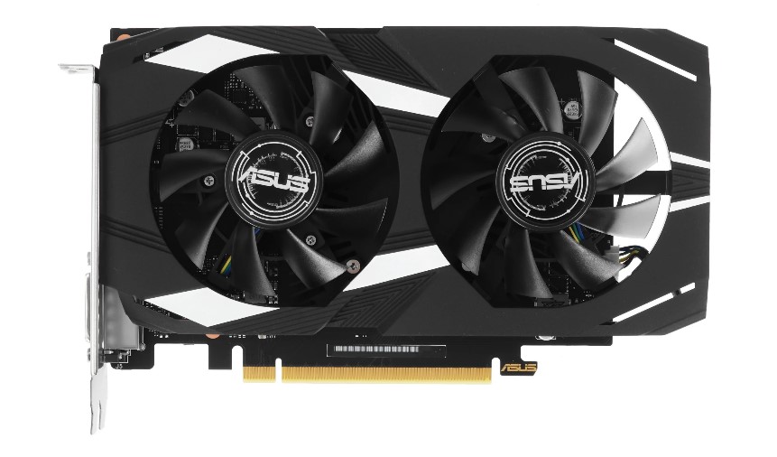 Видеокарта ASUS GeForce RTX 3050 OC DUAL 6GB GDDR6 (DUAL-RTX3050-O6G) 1507(1537)/14000MHz 1*HDMI, 1*DVI, 1*DisplayPort