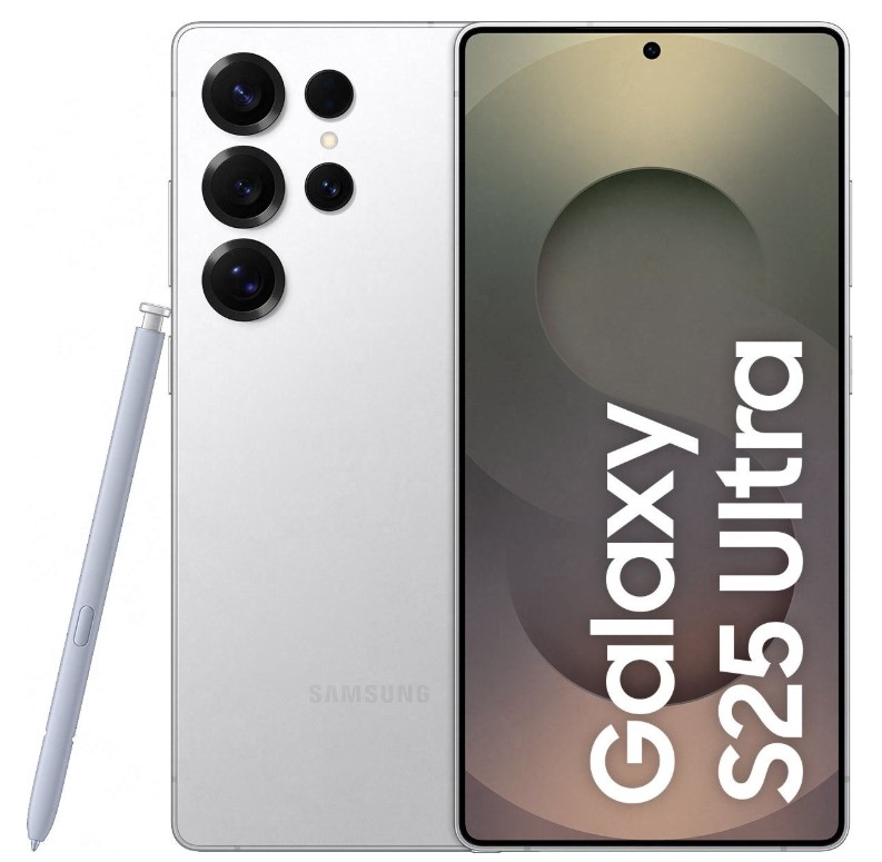 Смартфон Samsung Galaxy S25 ULTRA 12/256 ГБ (SM-S938B/DS), серебристый