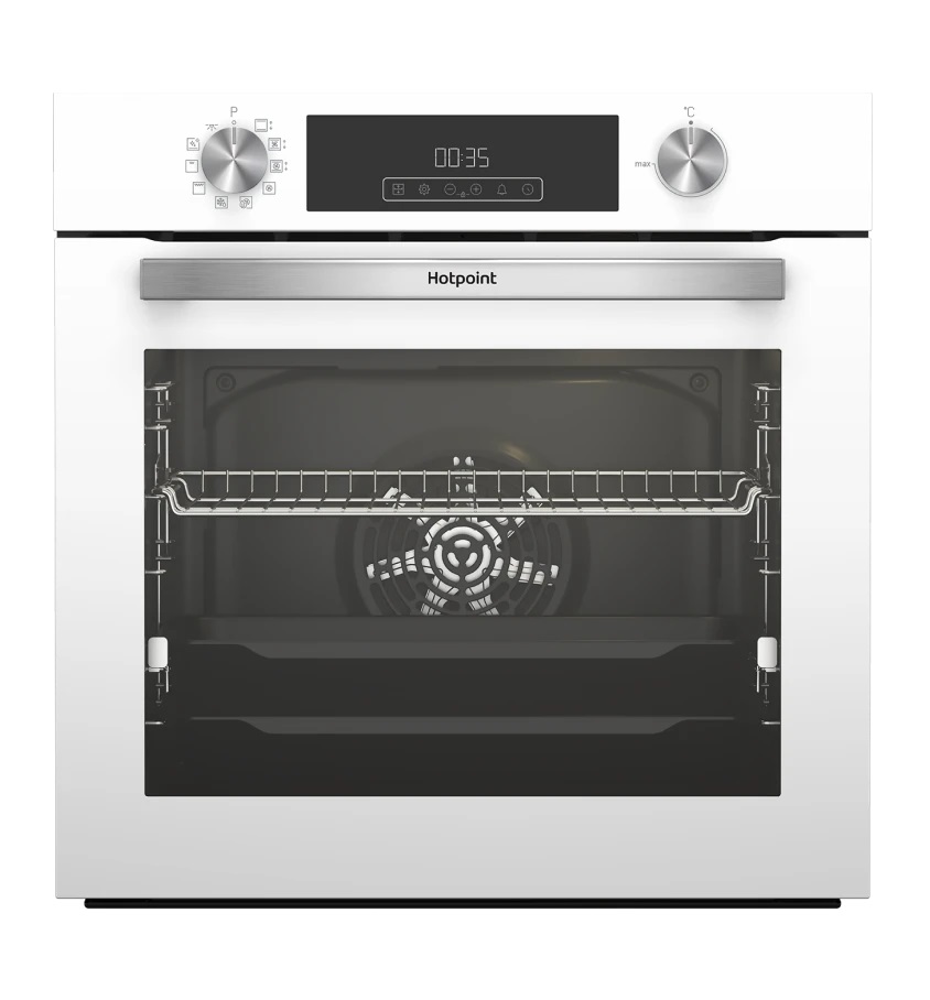 Духовой шкаф Hotpoint FE8 821 H WH (72 л / до 280°C / Белый / Гидролитическая очистка / Гриль / Съемные направляющие / А+)-0