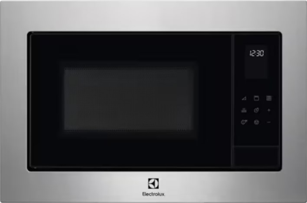 Микроволновая печь встраиваемая Electrolux EMS4253TEX (600 / Нерж. сталь  / 25 литров / ширина - 59,5 см / 900 Вт / Гриль 1000 Вт / Разморозка)