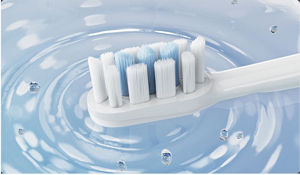 Зубная щетка Xiaomi Electric Toothbrush T302, белая (BHR7595GL), серебристый — Фото 6