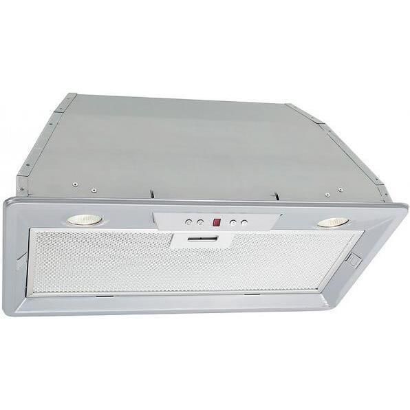 Вытяжка полновстраиваемая Elica Elibloc LUX GR/A/60 (690 м³/ч / 315 Вт / освещение 2x25 Вт / ширина - 52.4 см / серебро)