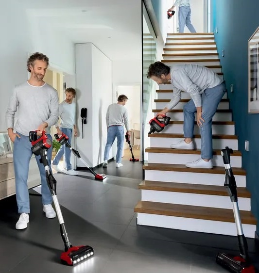 Пылесос Bosch BBS711ANM ProAnimal (вертикальный, контейнер 0,3л, аккумулятор Li-Ion, красный)