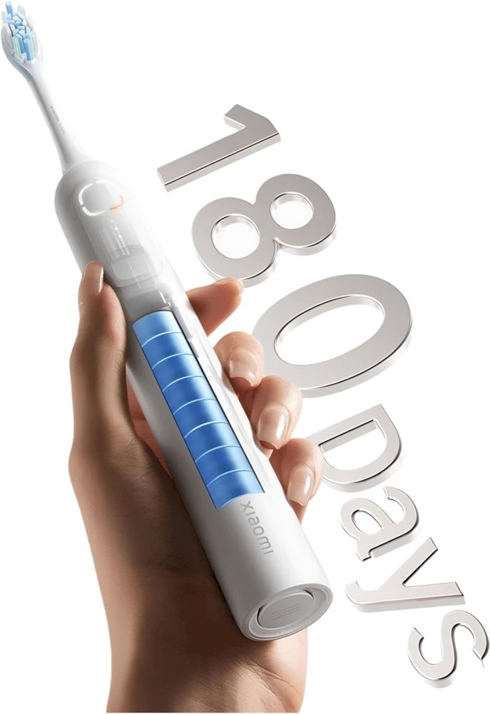 Зубная щетка Xiaomi Oscillation Electric Toothbrush, белая (BHR9814GL), белый — Фото 3