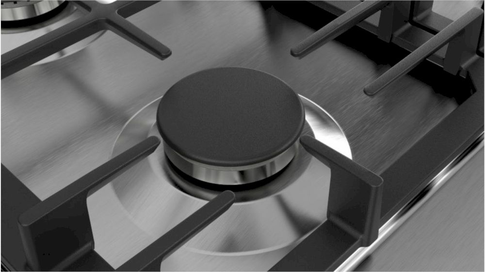 Поверхность газовая Bosch PCP6A5B90, нержавеющая сталь — Фото 5