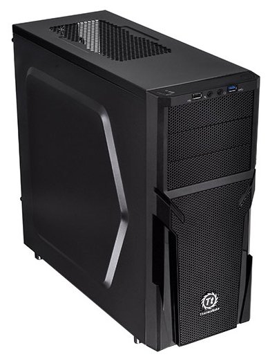 Корпус Thermaltake Versa H21/Black 3*5.25, 3*3.5/2.5int, 3*2.5int, 1*USB3, 1*USB2 CA-1B2-00M1NN-00