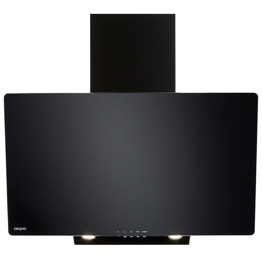 Вытяжка наклонная AKPO WK-4 Smart 60 Black (870 м³/ч / 132 Вт / LED освещение 2x1,5 Вт / ширина - 60 см / чёрная)
