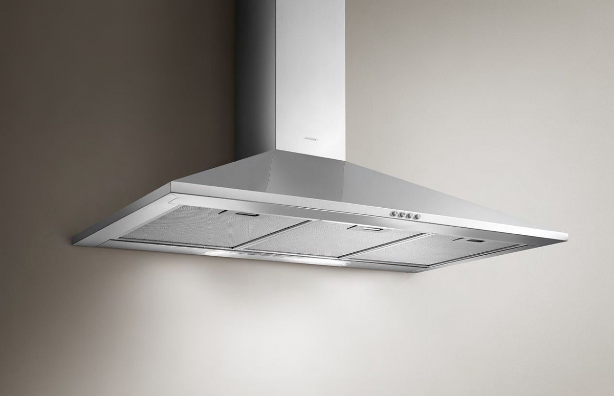 Вытяжка каминная JETAIR GAIA IX/A/60 (650 м³/ч / 176 Вт / LED освещение 2 x 3 Вт / ширина - 59.8 см / Нерж. сталь)