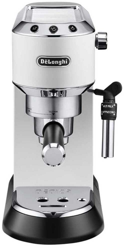 Кофеварка рожковая DeLonghi Dedica EC685W — Фото 1
