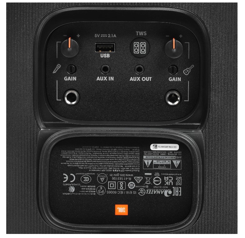 Портативная акустическая система JBL PARTYBOX 110 <BLACK>
