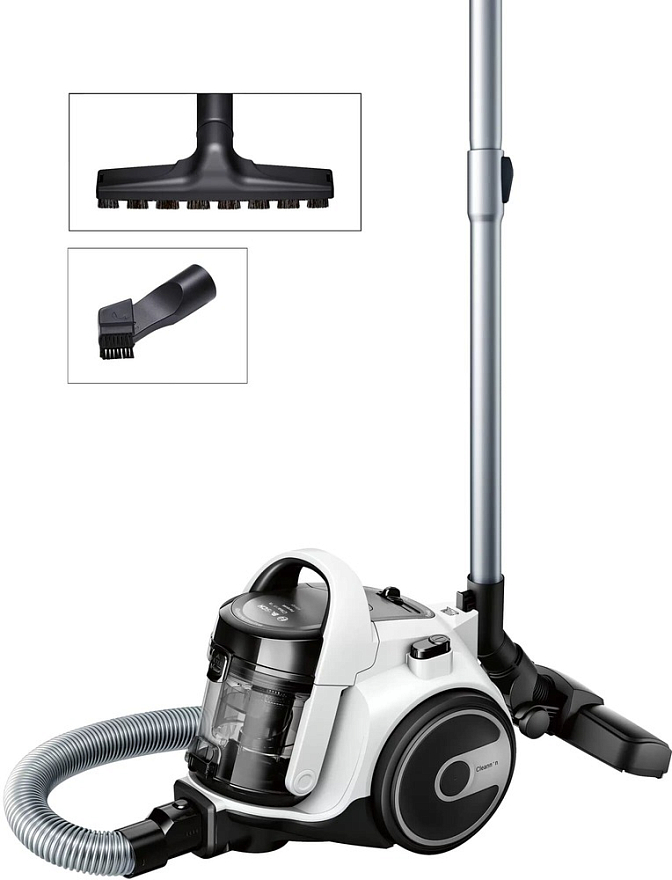 Пылесос Bosch Serie 2 BGS05A222 (700 Вт, контейнер 1,5 л, белый)