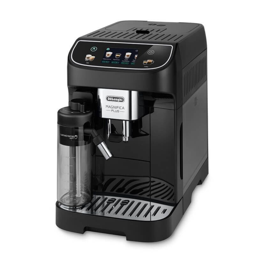 Кофемашина DeLonghi Magnifica Plus ECAM320.60.B (кофе зерновой, молотый/ 1450 Вт/ 1.8 л/ автоматический капучинатор/ 12 напитков)