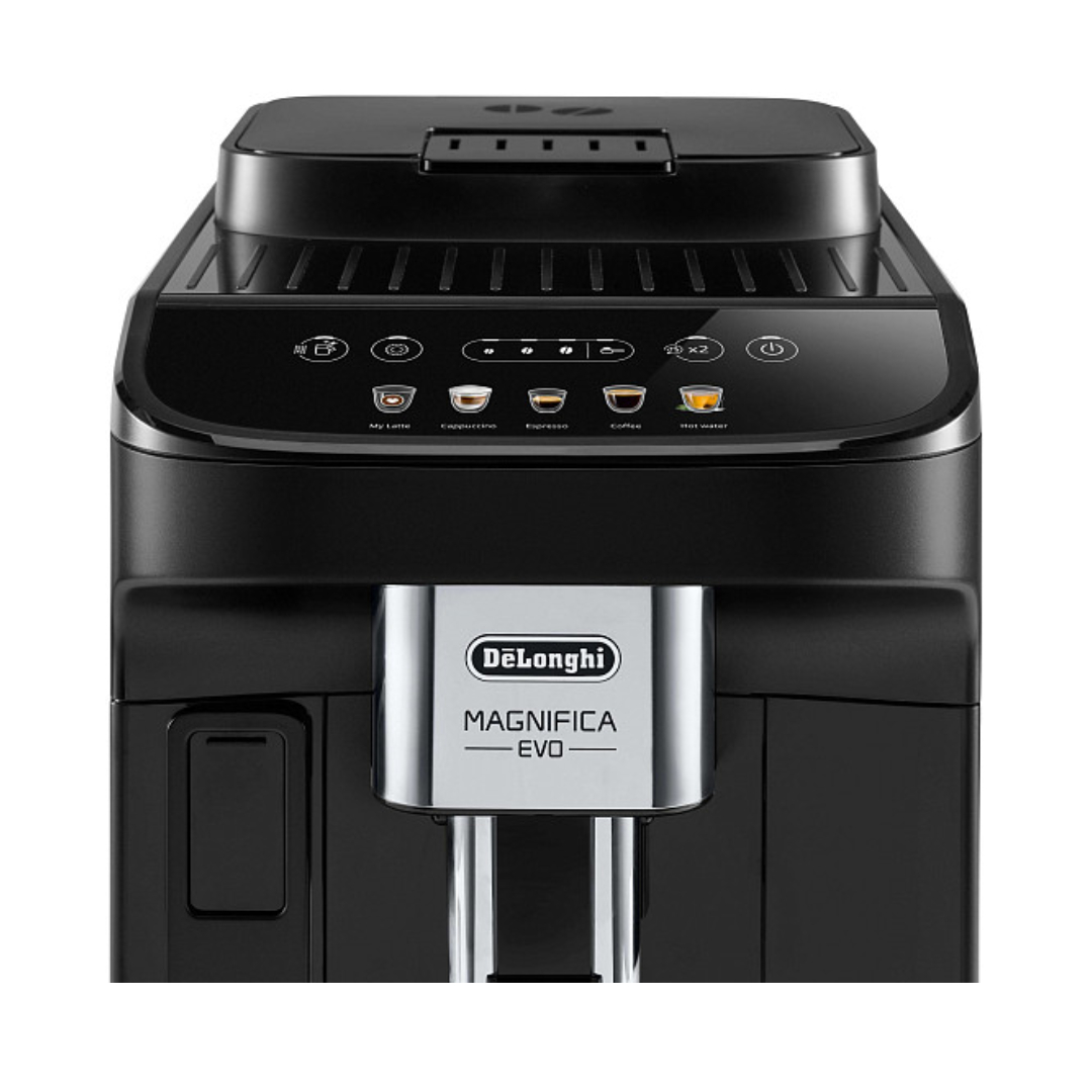 Кофемашина DeLonghi Magnifica Evo ECAM290.61.B (кофе зерновой, молотый/ 1450 Вт/ 1.8 л/ автоматический капучинатор/ 4 напитка)