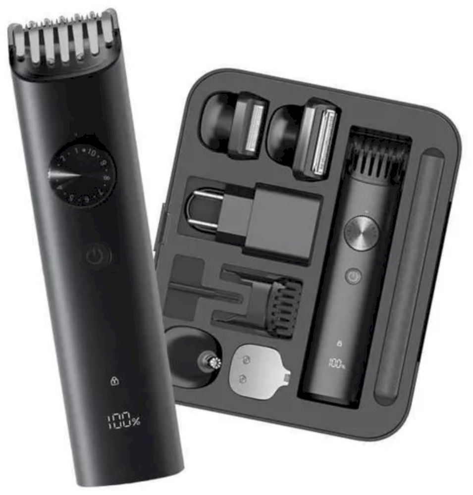 Машинка для стрижки Xiaomi Grooming Kit Pro (BHR6395GL), чёрный — Фото 4