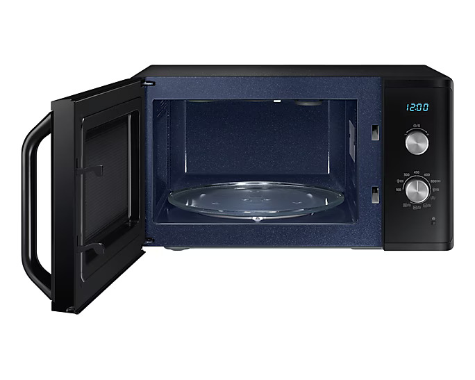Микроволновая печь Samsung MG23K3614AK (23 л, 800 Вт, переключатели поворотный механизм, гриль, дисплей, черный)
