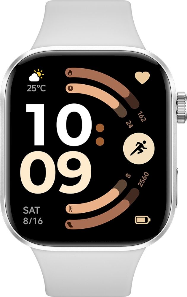 Смарт-часы Xiaomi Redmi Watch 6, серебристые (BHR08CUGL), серебристый — Фото 2