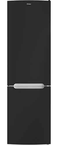 Холодильник CANDY CCRN6200B (Объем - 370 л / Высота - 200 см / A / Чёрный / No Frost Plus+ / Skin Condenser)