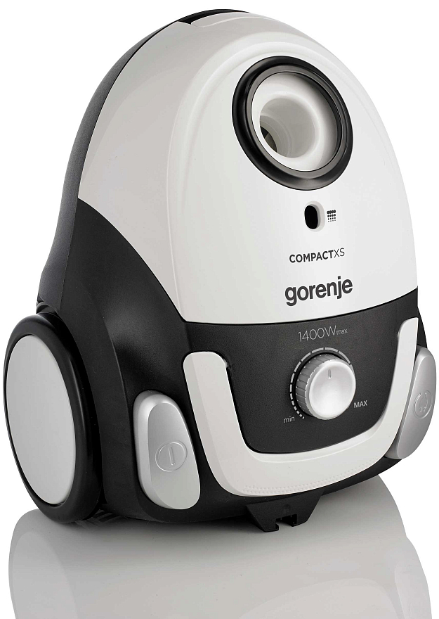 Пылесос Gorenje VC1411CXW (1400/275Вт, мешок 2л, белый)