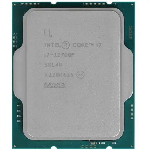 Процессор Intel Core i7-12700F Tray без кулера Alder Lake 2,1(4,9) ГГц /12core/ без видеоядра/ 25Мб /180Вт s.1700 BX8071512700F-0