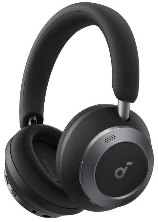 Беспроводные наушники с микрофоном Anker Soundcore Space One Pro, Bluetooth 5.3, черный