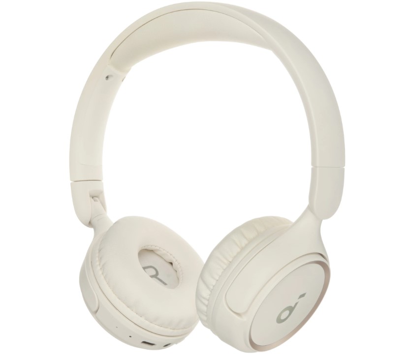 Беспроводные наушники с микрофоном Soundcore H30i, Bluetooth 5.3, белый