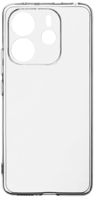 Чехол Borasco для Xiaomi Redmi Note 14 4G, прозрачный-0