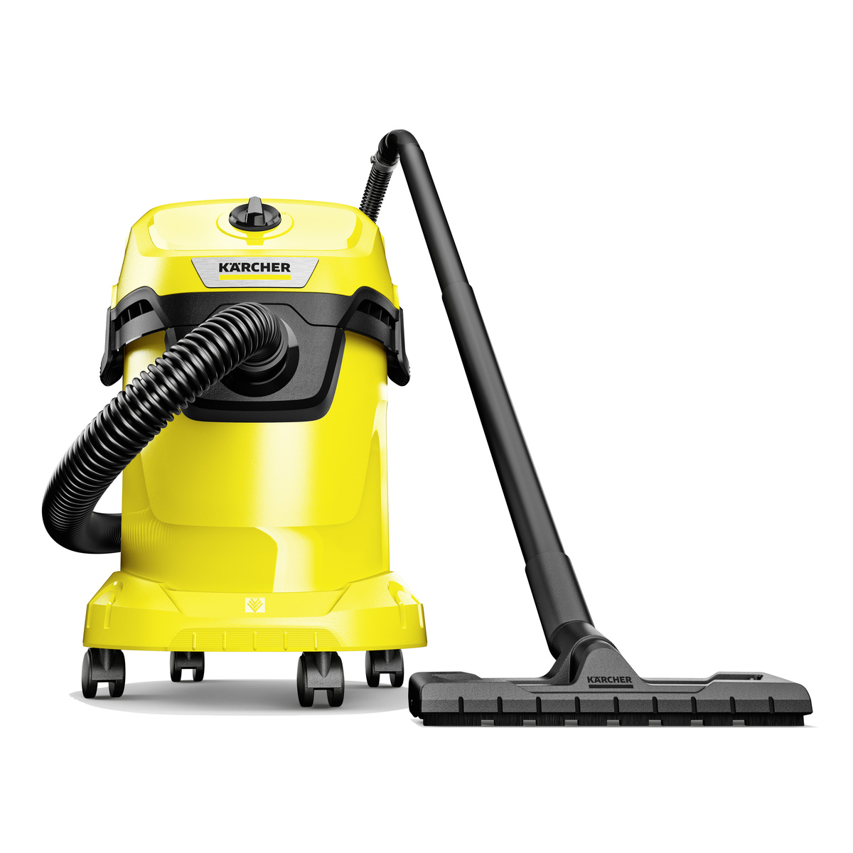 Пылесос Karcher WD 3 V-17/4/20 1.628-127.0 (1000 Вт, мусоросборник 17 л, желтый)