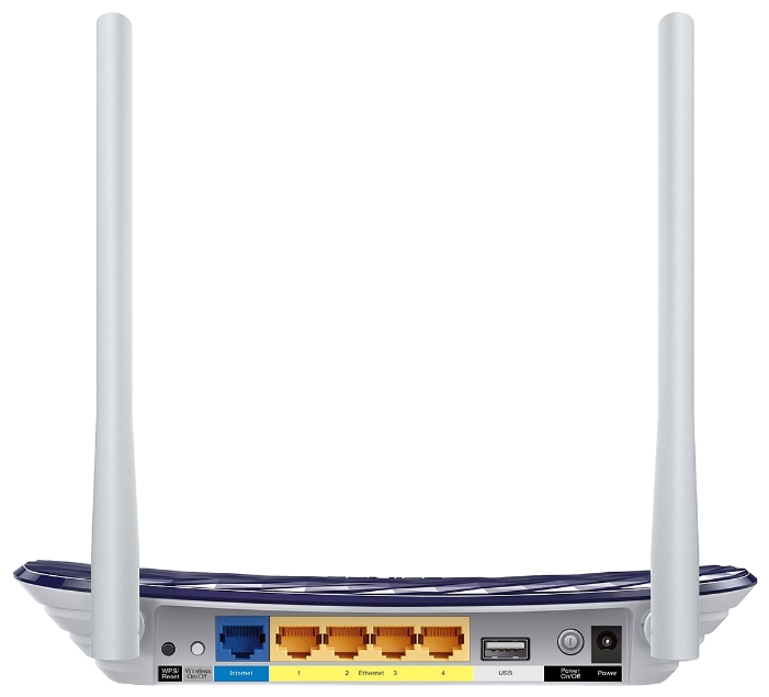 Маршрутизатор TP-LINK ARCHER C20 AC750 Двухдиапазонный Wi-Fi роутер, розетка UK