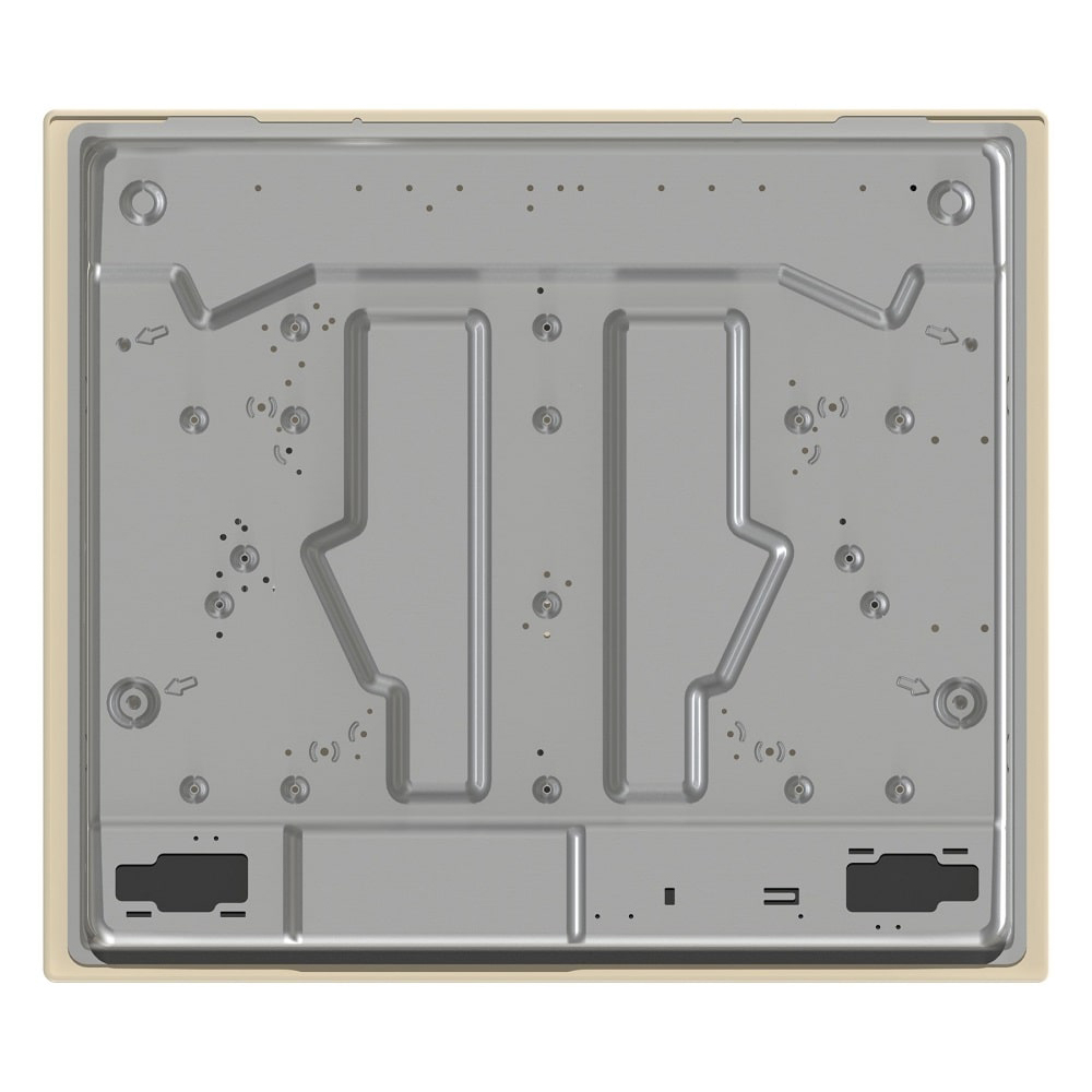 Поверхность газовая Gorenje GW6D42CLI (Classico / беж / конфорки ромбом / эмаль / чугун / WOK)