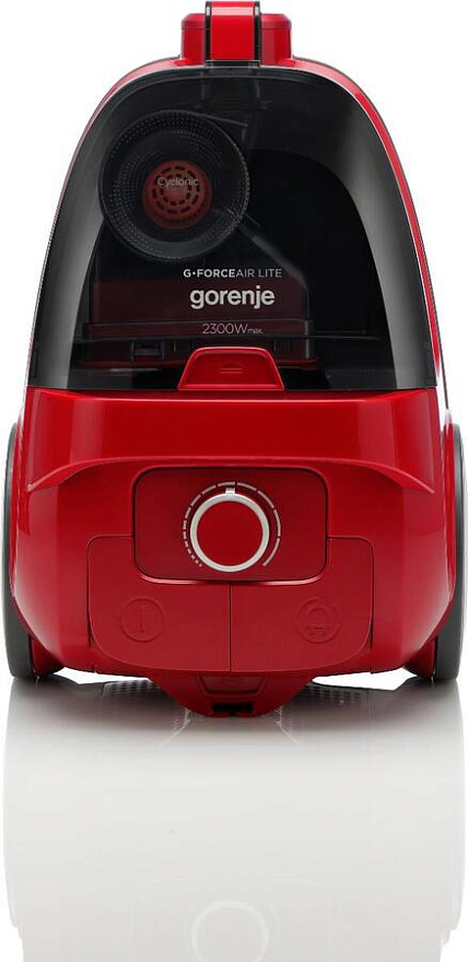 Пылесос Gorenje VC2302GALRCY (2300/330Вт, контейнер 3,3л, красный)