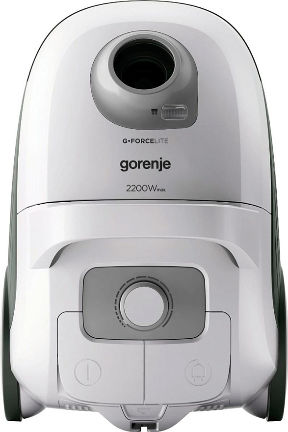 Пылесос Gorenje VC2221GLW (2200/420Вт, мешок 3л, белый)