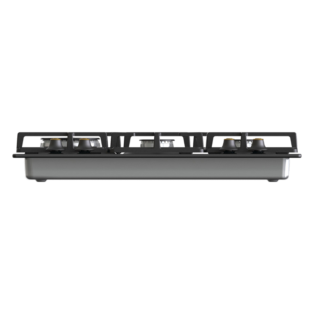 Поверхность газовая Gorenje GW6D42CLB (Classico / черный / конфорки ромбом / эмаль / чугун / WOK)