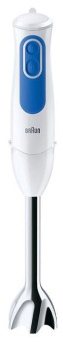 Блендер Braun MQ3025 (700 Вт/ скоростей 2/ турборежим/ венчик, измельчитель, стакан)