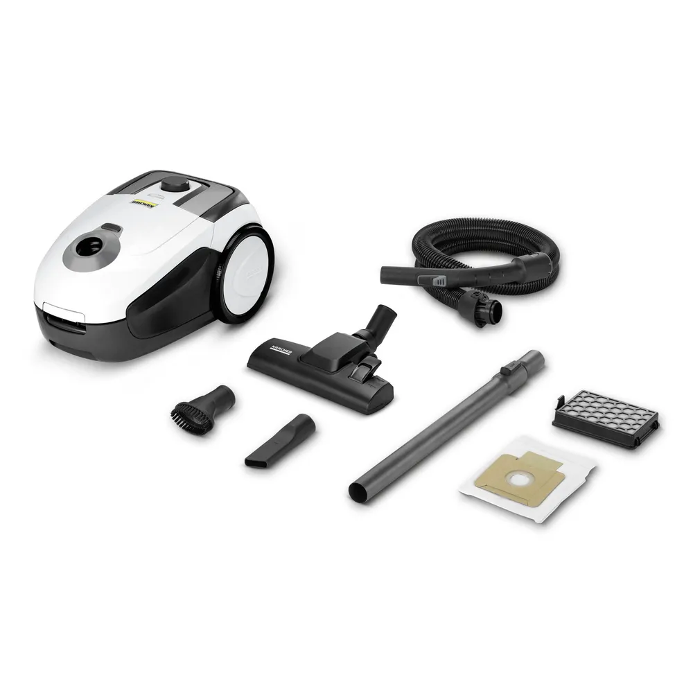 Пылесос Karcher VC 2 (700 Вт, мешок 2,8 л, белый)