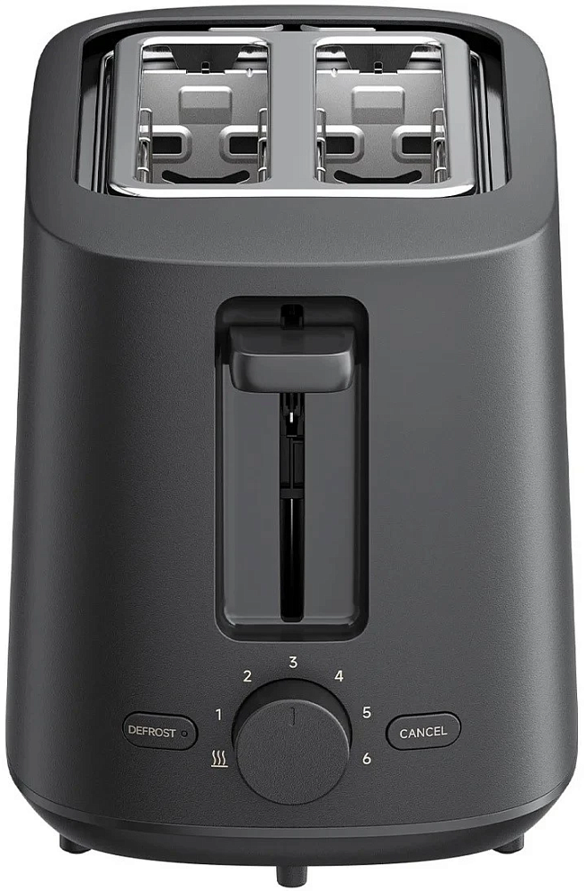 Тостер Xiaomi Toaster, черный (6 степеней обжаривания, функция размораживания) (BHR8811EU)