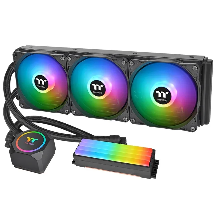 Водяное охлаждение Thermaltake Floe RC360 CPU & Memory AIO Liquid Cooler Intel LGA 2066/20113/2011/1366/1200/115x; AMD FM*/AM* (CL-W290-PL12SW-A)