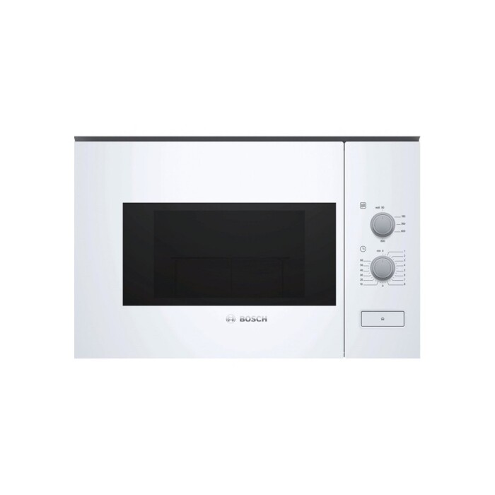 Микроволновая печь встраиваемая Bosch BFL520MW0 (Serie4 / белый / 20л / ширина - 59,4 см / 800Вт)