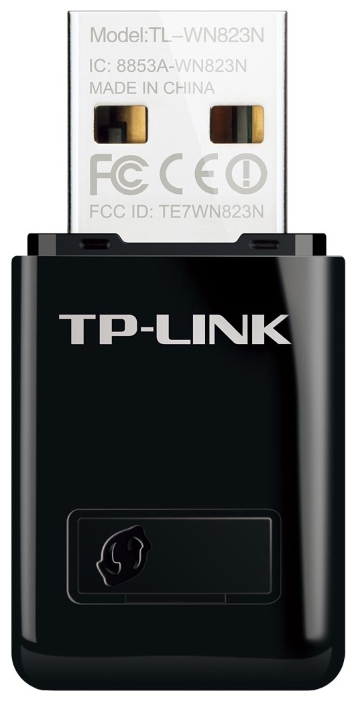 Беспроводной USB адаптер TP-LINK TL-WN823N N300 Мини Wi-Fi USB-адаптер