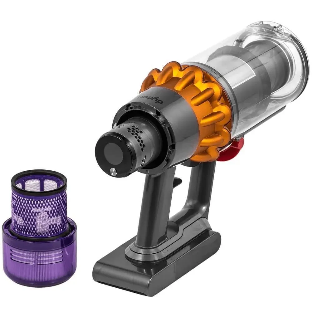 Пылесос Dyson V15 Detect Absolute UK, yellow/nickel