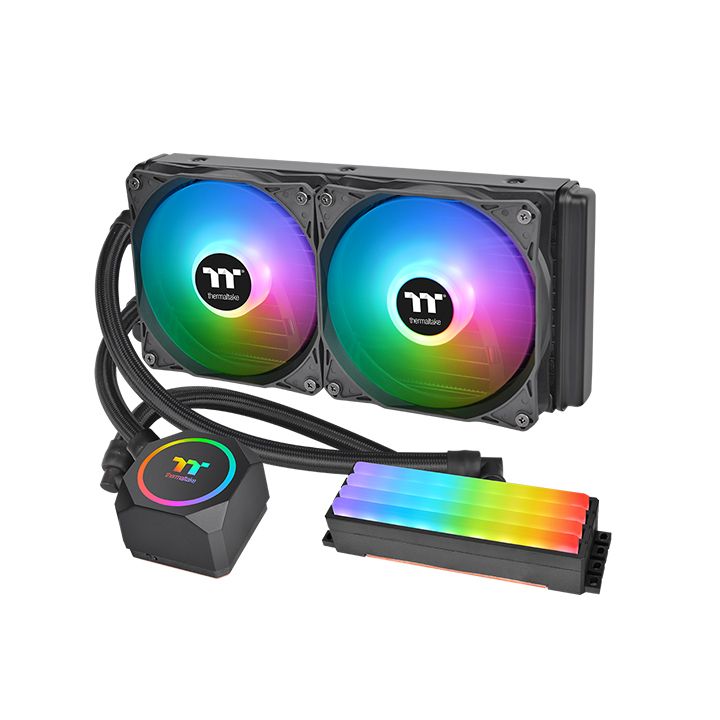Водяное охлаждение Thermaltake Floe RC360 CPU & Memory AIO Liquid Cooler Intel LGA 2066/20113/2011/1366/1200/115x; AMD FM*/AM* (CL-W290-PL12SW-A)